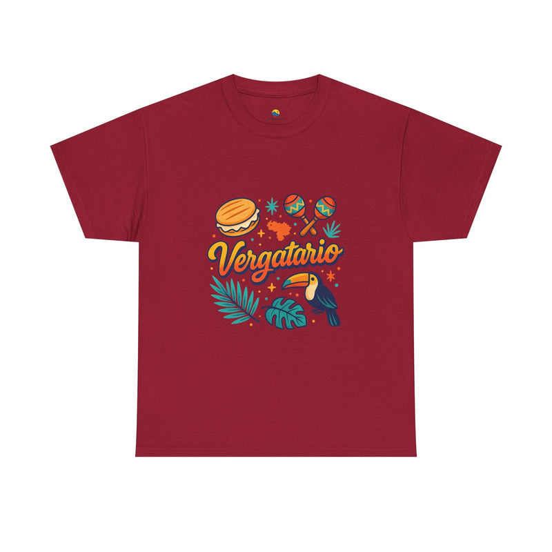 🔥 Camiseta Unisex “Vergatario” – Hecha con sabor y actitud 🥁🦜 - Venemoda