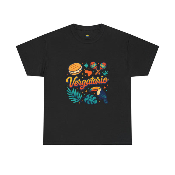 🔥 Camiseta Unisex “Vergatario” – Hecha con sabor y actitud 🥁🦜 - Venemoda
