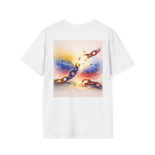 Camiseta Venezuela Libre | De Cadenas a Libertad - Venemoda