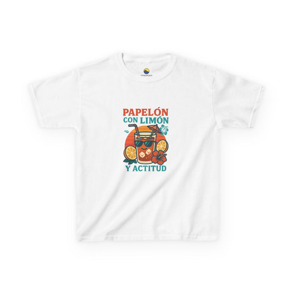 Franela Infantil "Papelón con Limón y Actitud" – 100% Algodón - Venemoda