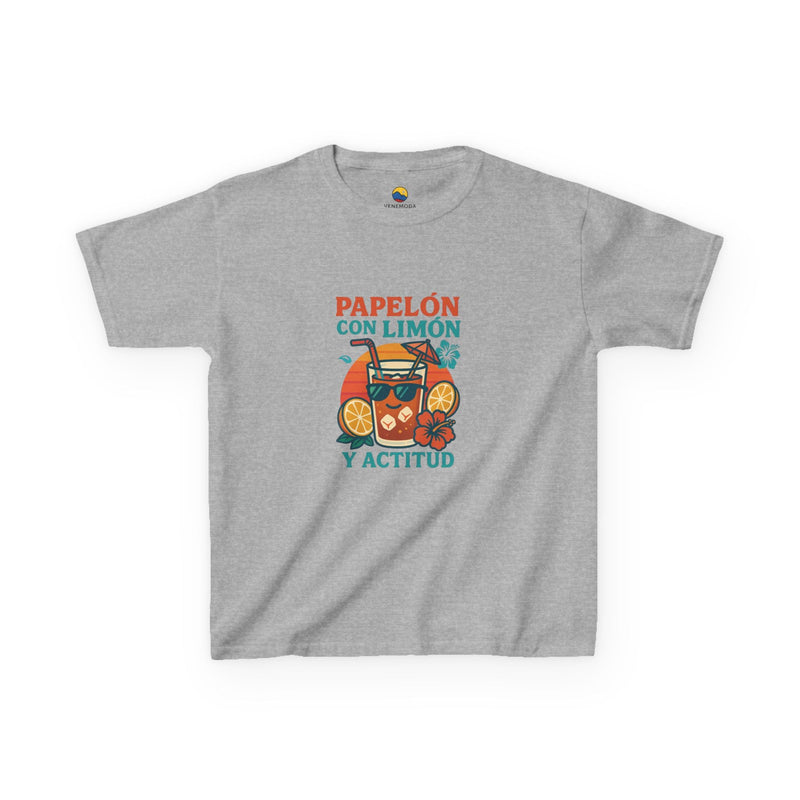 Franela Infantil "Papelón con Limón y Actitud" – 100% Algodón - Venemoda