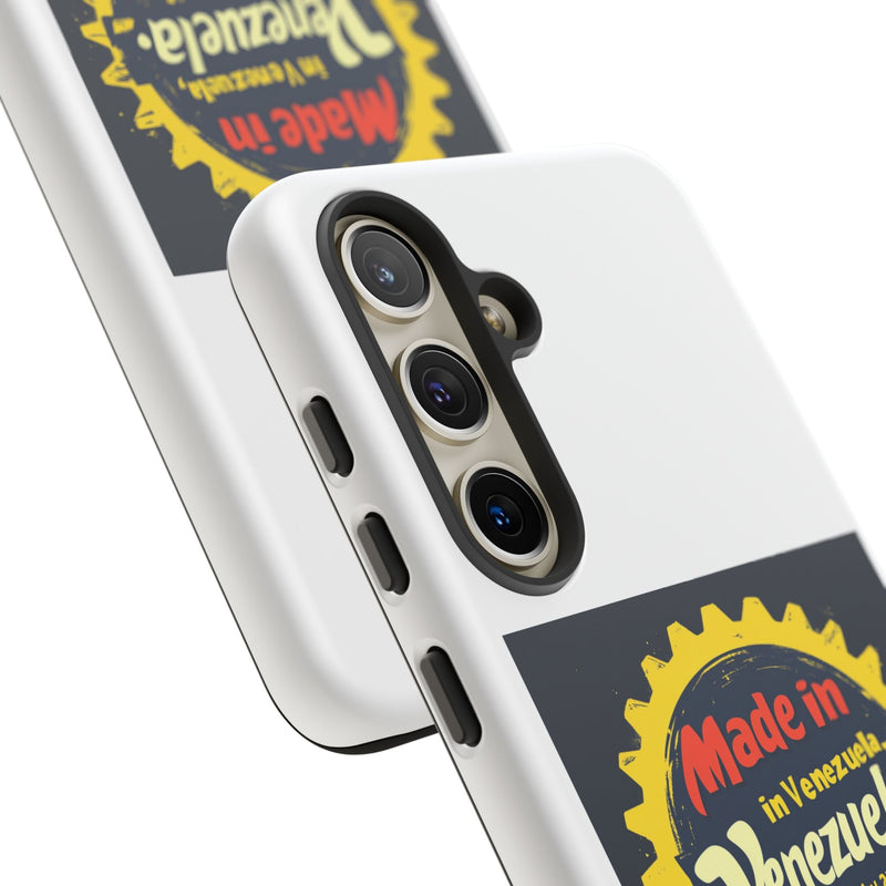 Funda para Teléfono "Made in Venezuela, Powered by Arepas" - Venemoda