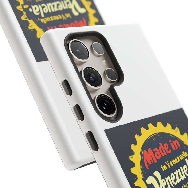 Funda para Teléfono "Made in Venezuela, Powered by Arepas" - Venemoda