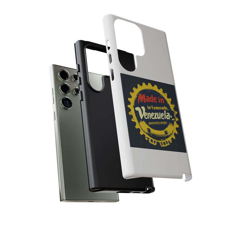 Funda para Teléfono "Made in Venezuela, Powered by Arepas" - Venemoda