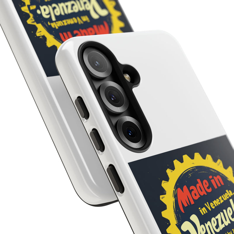 Funda para Teléfono "Made in Venezuela, Powered by Arepas" - Venemoda