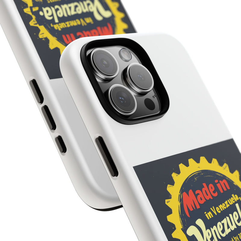 Funda para Teléfono "Made in Venezuela, Powered by Arepas" - Venemoda
