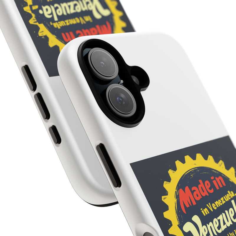 Funda para Teléfono "Made in Venezuela, Powered by Arepas" - Venemoda