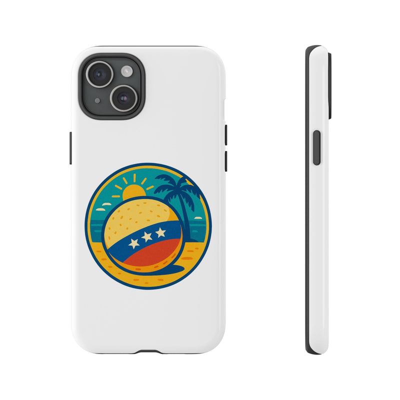 Funda "Tropical Vibes" – Estilo Playa con Protección Doble - Venemoda