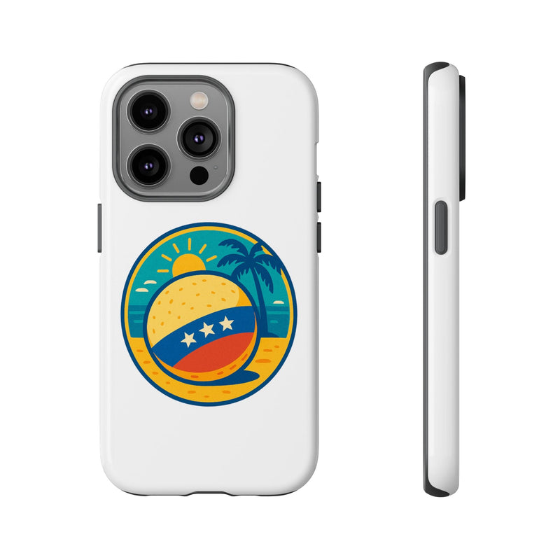 Funda "Tropical Vibes" – Estilo Playa con Protección Doble - Venemoda