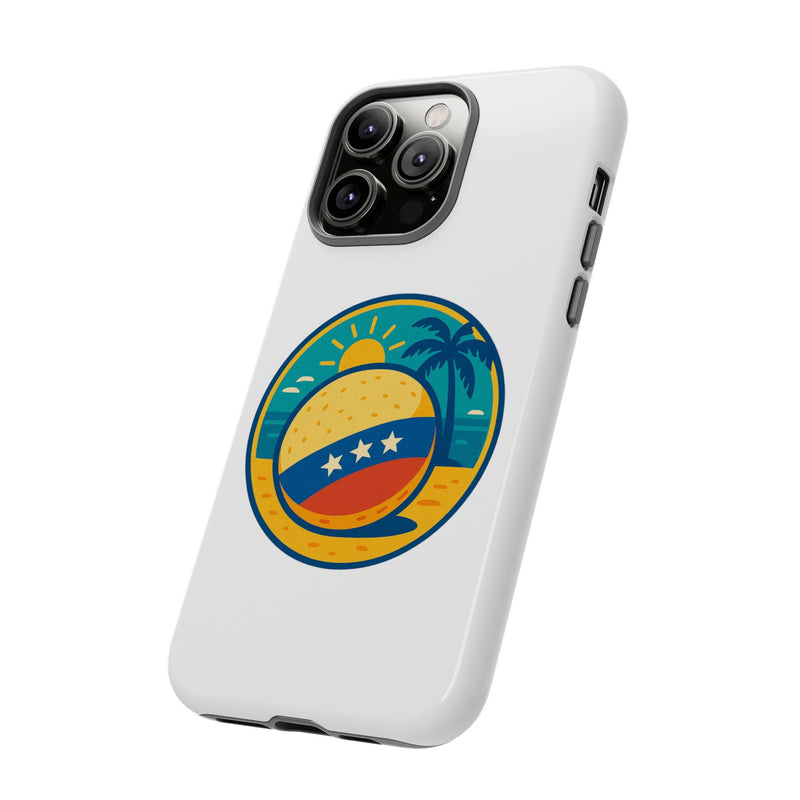 Funda "Tropical Vibes" – Estilo Playa con Protección Doble - Venemoda