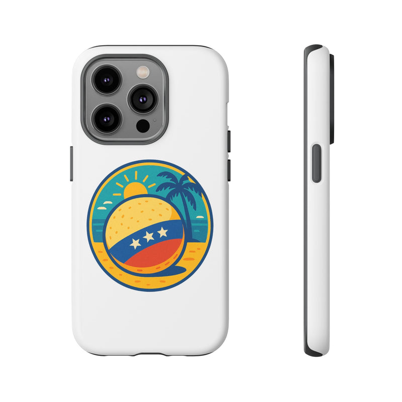 Funda "Tropical Vibes" – Estilo Playa con Protección Doble - Venemoda