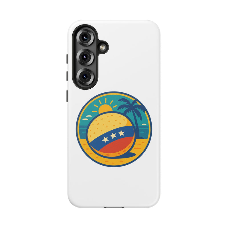 Funda "Tropical Vibes" – Estilo Playa con Protección Doble - Venemoda