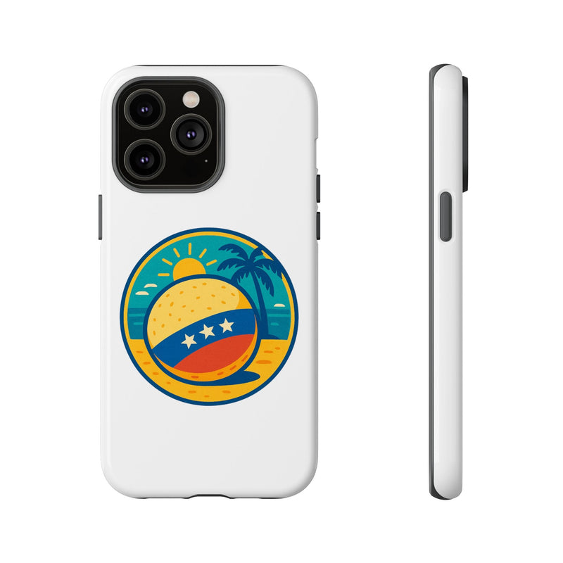 Funda "Tropical Vibes" – Estilo Playa con Protección Doble - Venemoda