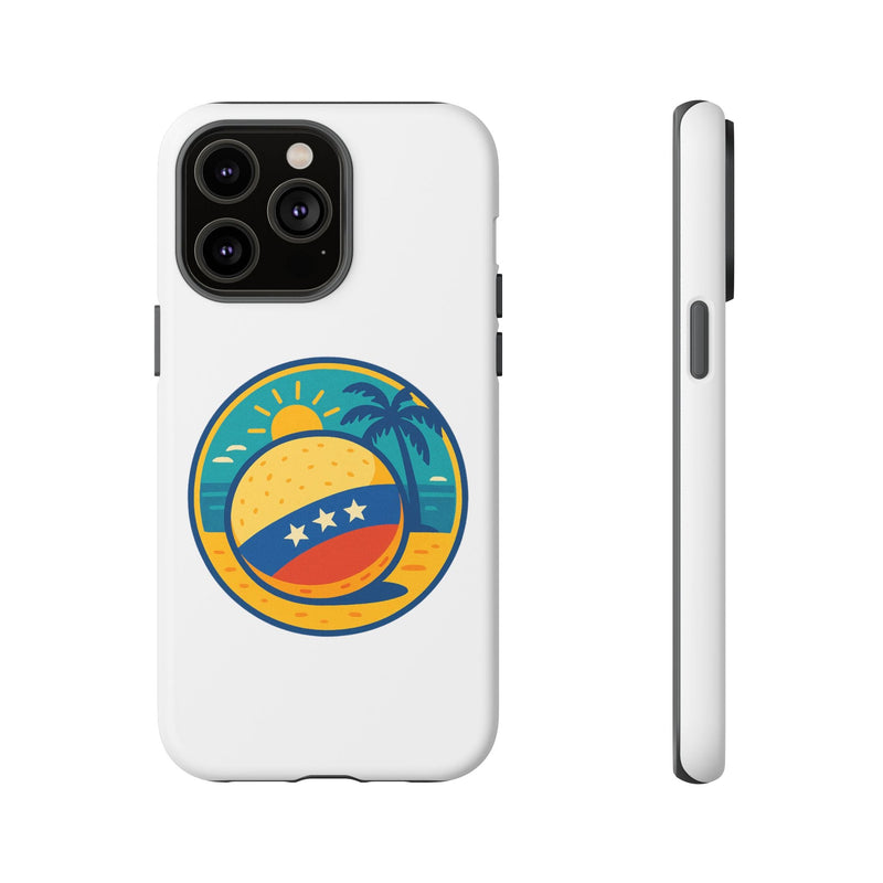 Funda "Tropical Vibes" – Estilo Playa con Protección Doble - Venemoda