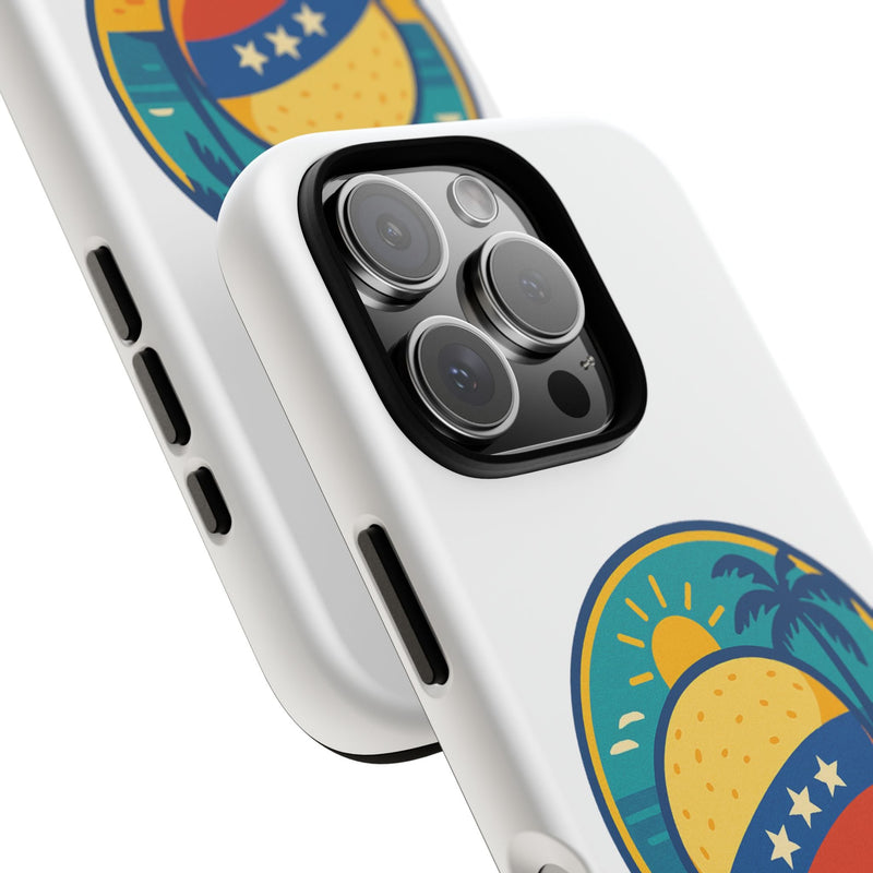 Funda "Tropical Vibes" – Estilo Playa con Protección Doble - Venemoda