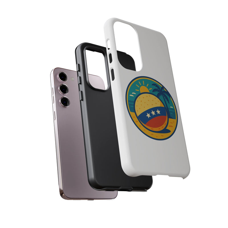 Funda "Tropical Vibes" – Estilo Playa con Protección Doble - Venemoda