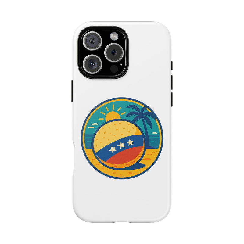 Funda "Tropical Vibes" – Estilo Playa con Protección Doble - Venemoda