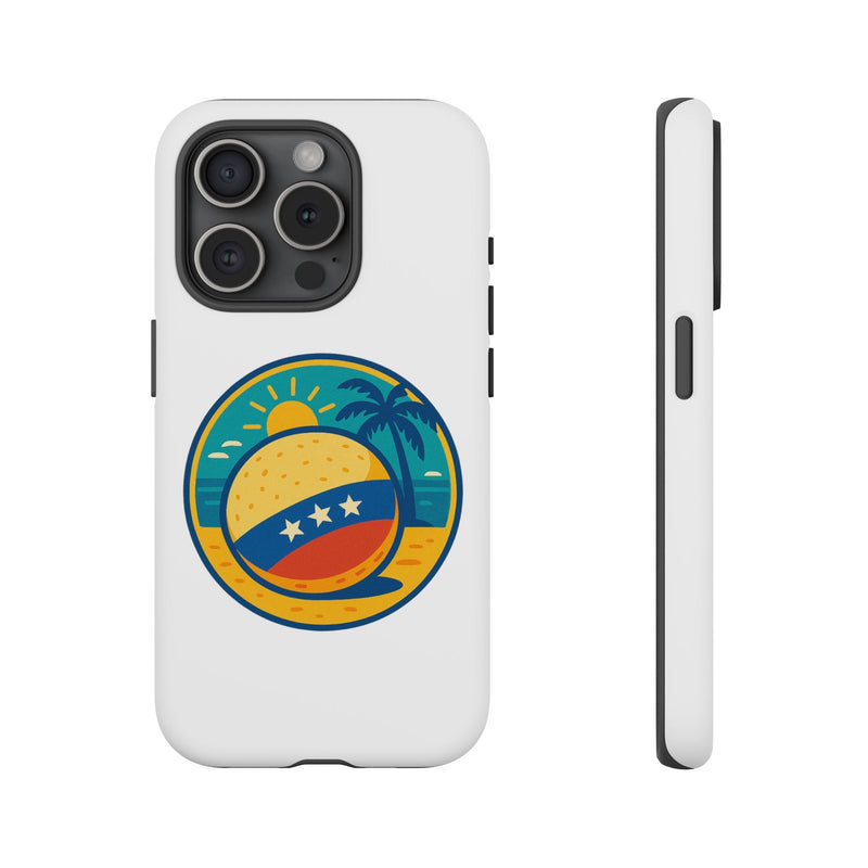 Funda "Tropical Vibes" – Estilo Playa con Protección Doble - Venemoda