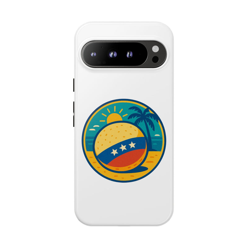 Funda "Tropical Vibes" – Estilo Playa con Protección Doble - Venemoda