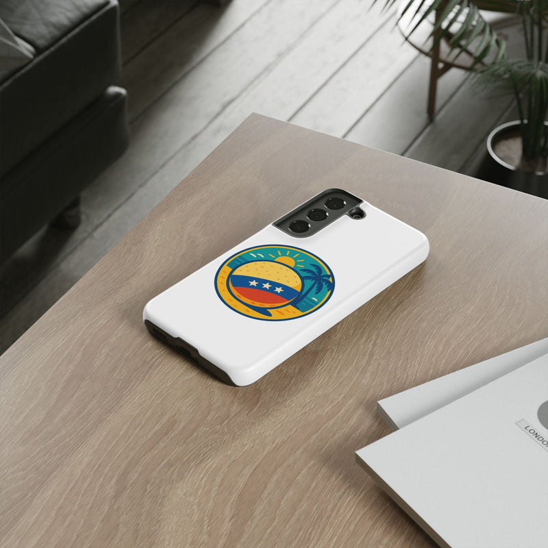 Funda "Tropical Vibes" – Estilo Playa con Protección Doble - Venemoda