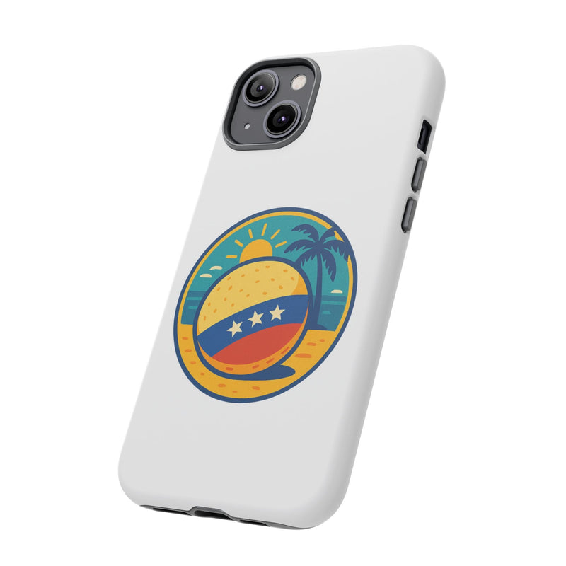 Funda "Tropical Vibes" – Estilo Playa con Protección Doble - Venemoda