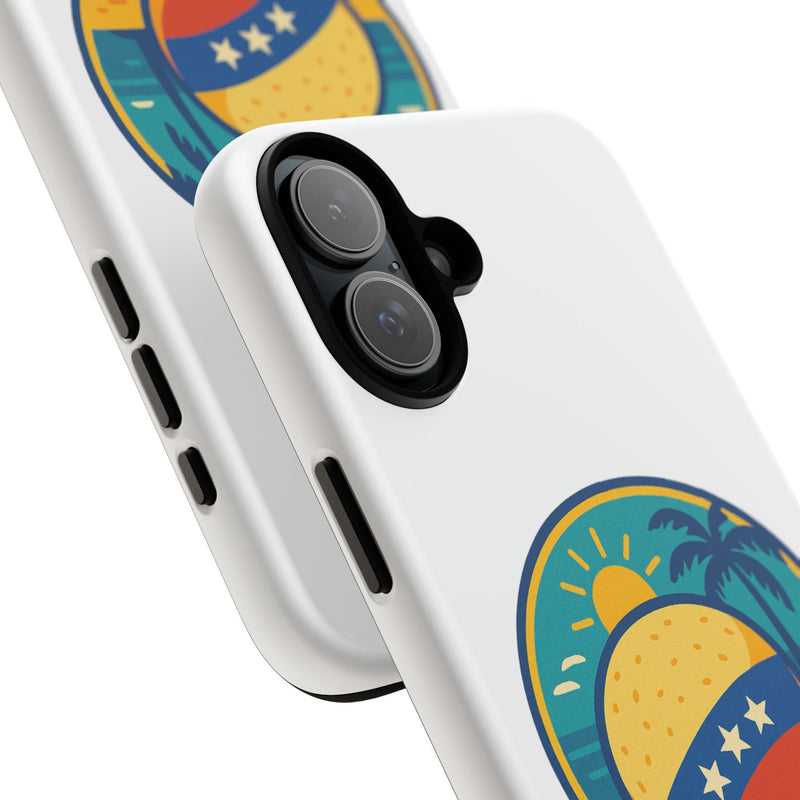 Funda "Tropical Vibes" – Estilo Playa con Protección Doble - Venemoda