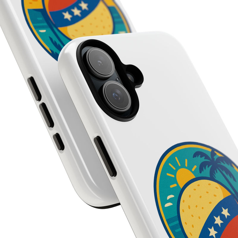 Funda "Tropical Vibes" – Estilo Playa con Protección Doble - Venemoda