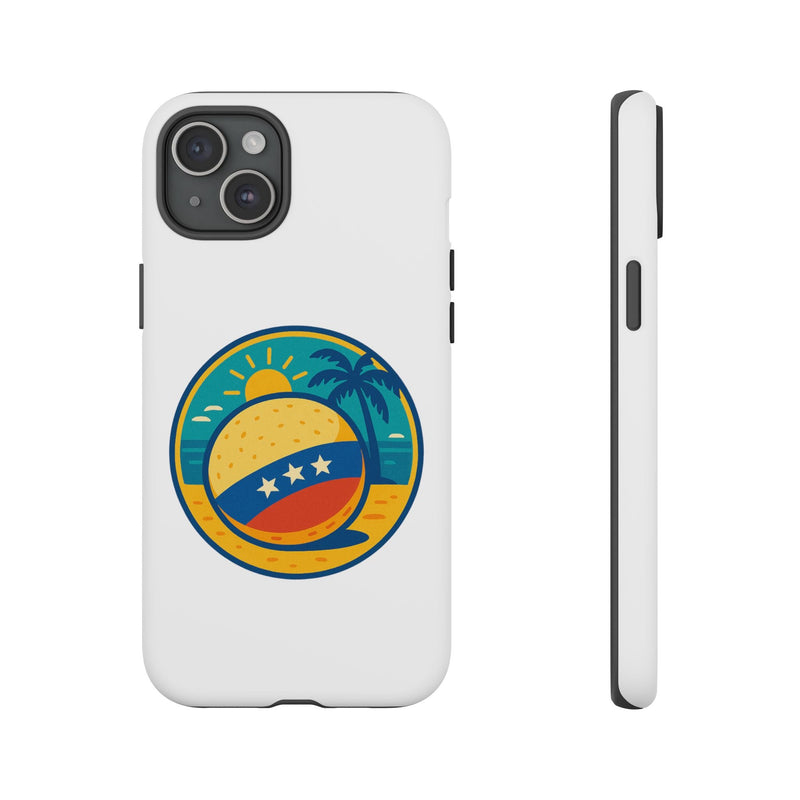 Funda "Tropical Vibes" – Estilo Playa con Protección Doble - Venemoda