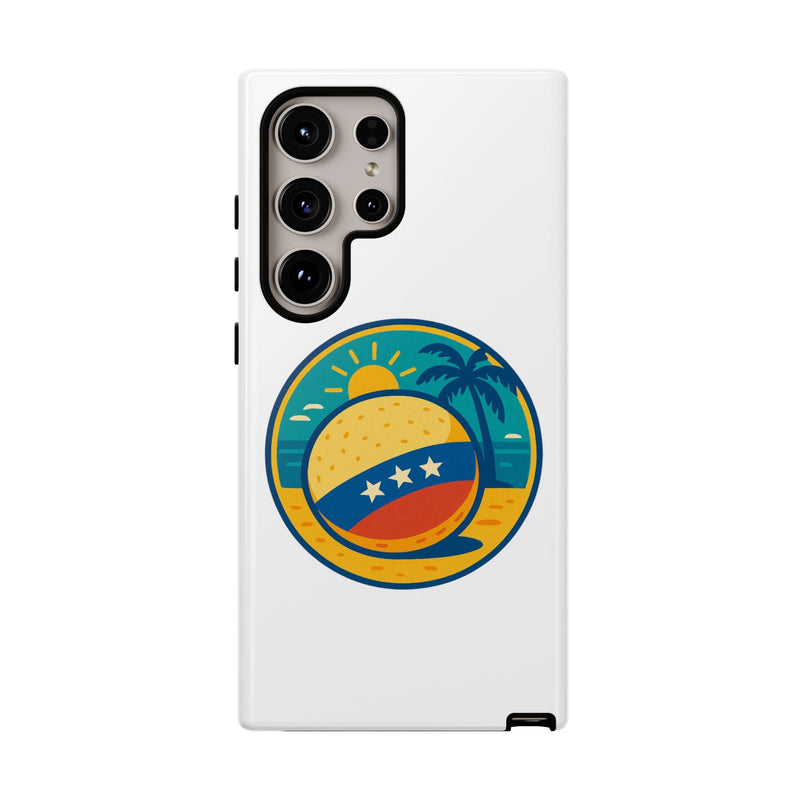 Funda "Tropical Vibes" – Estilo Playa con Protección Doble - Venemoda