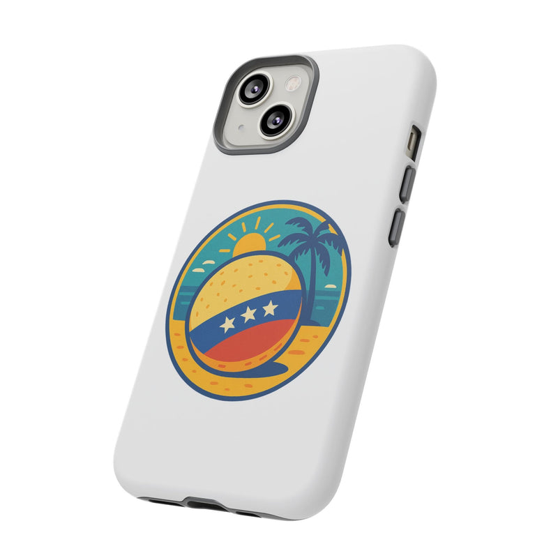 Funda "Tropical Vibes" – Estilo Playa con Protección Doble - Venemoda