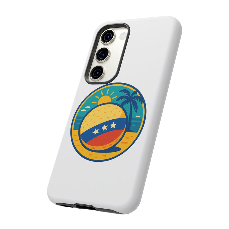Funda "Tropical Vibes" – Estilo Playa con Protección Doble - Venemoda