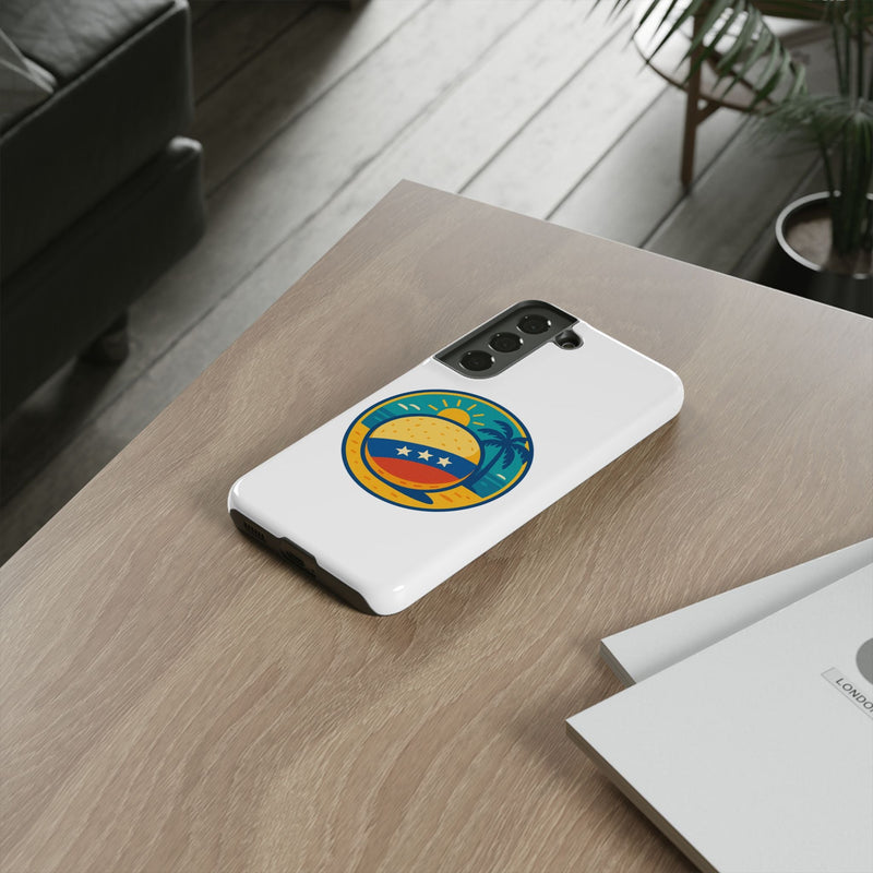 Funda "Tropical Vibes" – Estilo Playa con Protección Doble - Venemoda