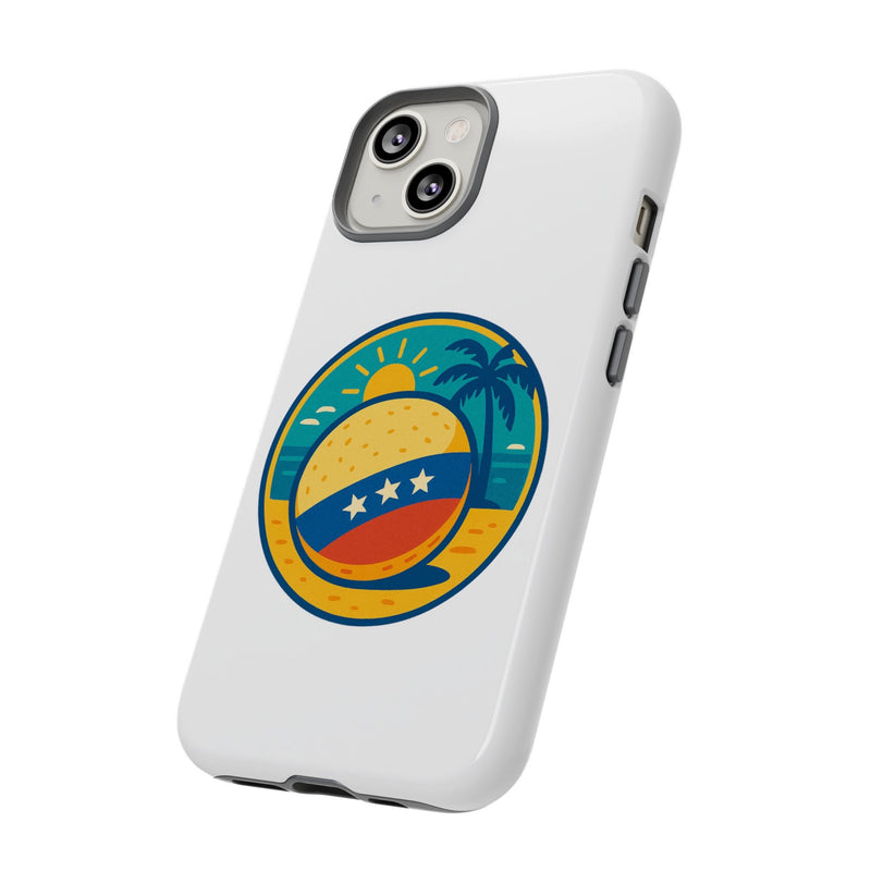Funda "Tropical Vibes" – Estilo Playa con Protección Doble - Venemoda