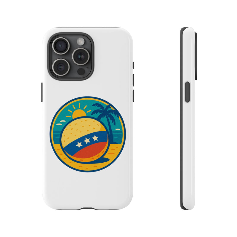 Funda "Tropical Vibes" – Estilo Playa con Protección Doble - Venemoda