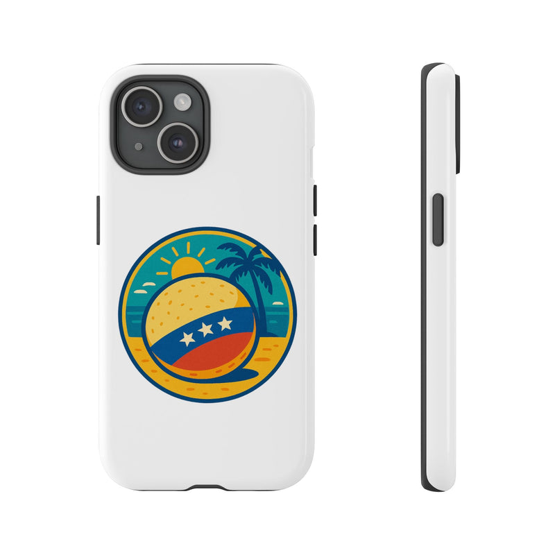 Funda "Tropical Vibes" – Estilo Playa con Protección Doble - Venemoda