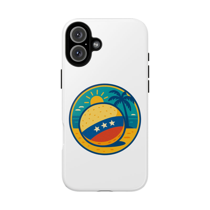 Funda "Tropical Vibes" – Estilo Playa con Protección Doble - Venemoda