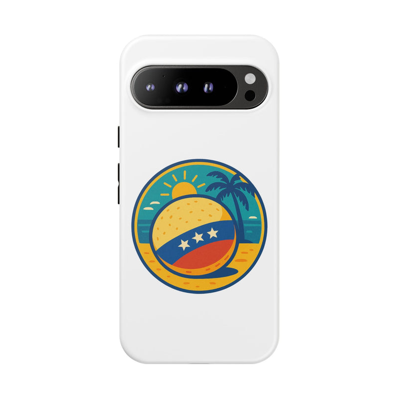 Funda "Tropical Vibes" – Estilo Playa con Protección Doble - Venemoda