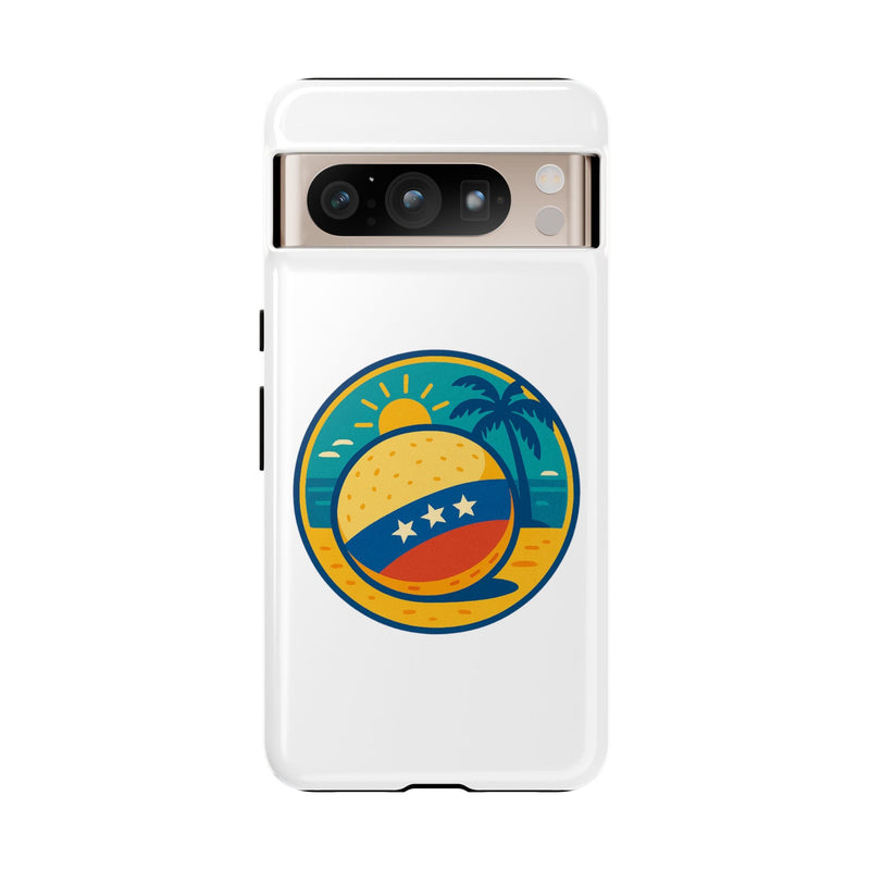 Funda "Tropical Vibes" – Estilo Playa con Protección Doble - Venemoda