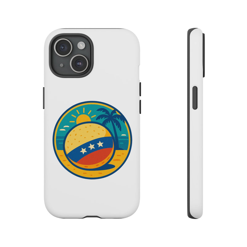 Funda "Tropical Vibes" – Estilo Playa con Protección Doble - Venemoda