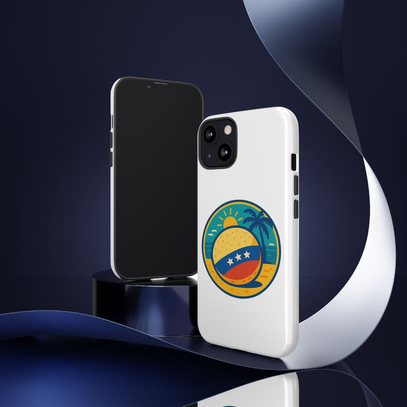 Funda "Tropical Vibes" – Estilo Playa con Protección Doble - Venemoda