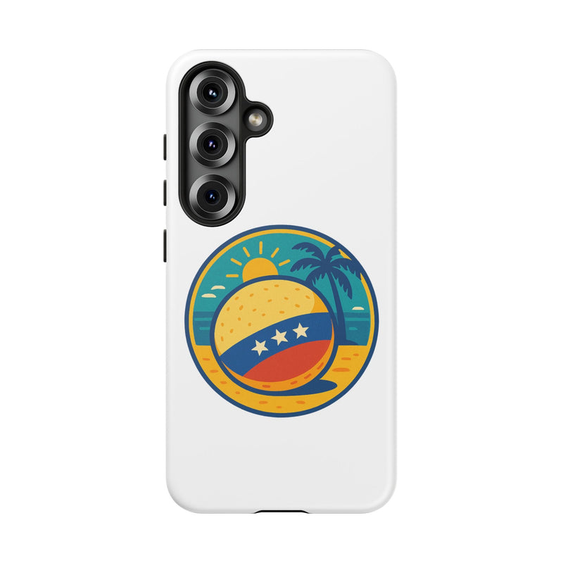 Funda "Tropical Vibes" – Estilo Playa con Protección Doble - Venemoda