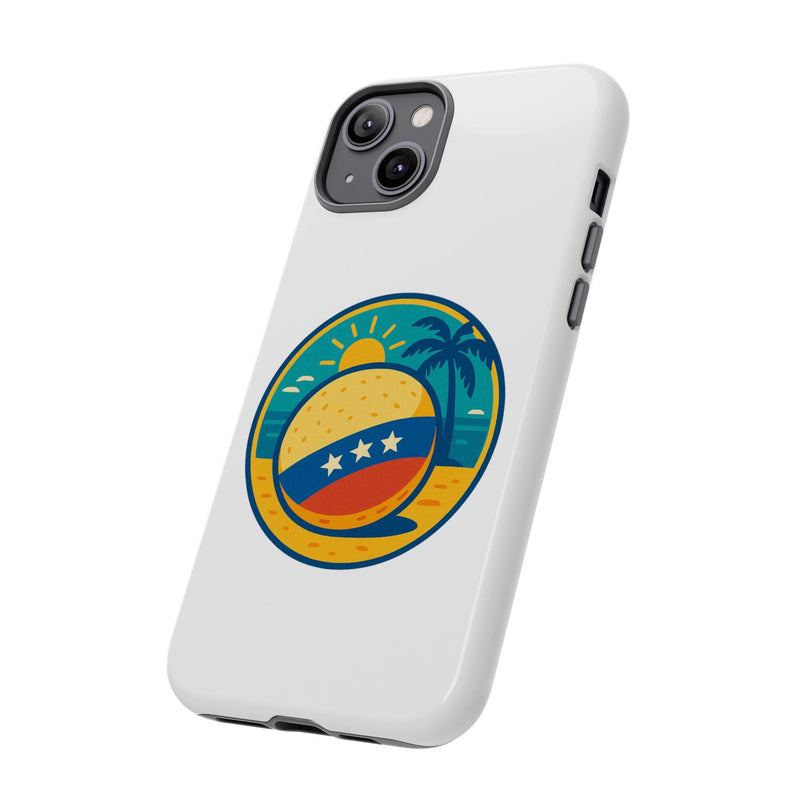Funda "Tropical Vibes" – Estilo Playa con Protección Doble - Venemoda