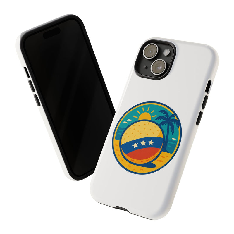 Funda "Tropical Vibes" – Estilo Playa con Protección Doble - Venemoda
