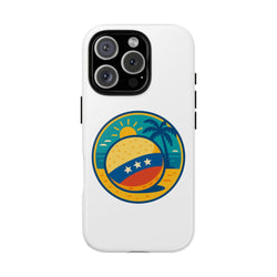 Funda "Tropical Vibes" – Estilo Playa con Protección Doble - Venemoda