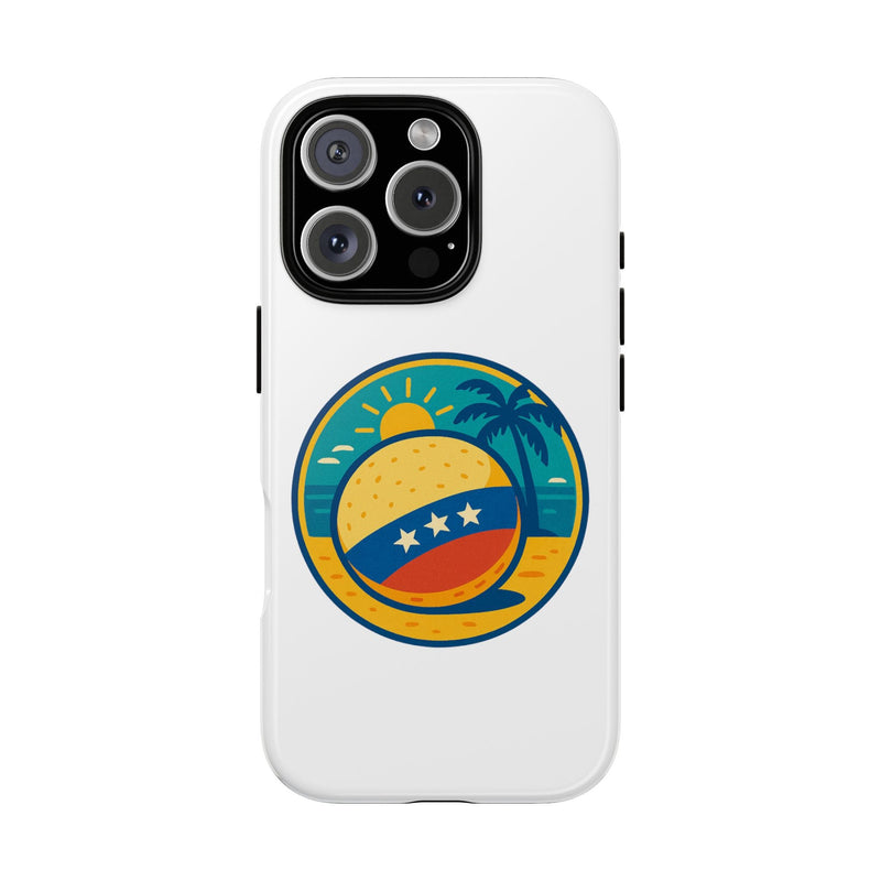 Funda "Tropical Vibes" – Estilo Playa con Protección Doble - Venemoda