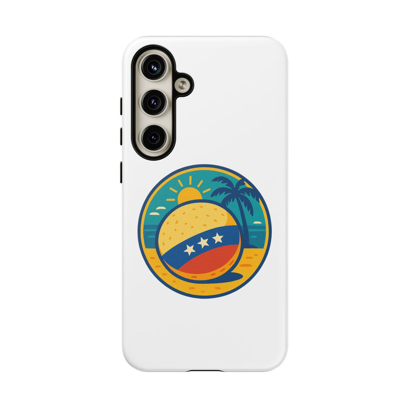 Funda "Tropical Vibes" – Estilo Playa con Protección Doble - Venemoda