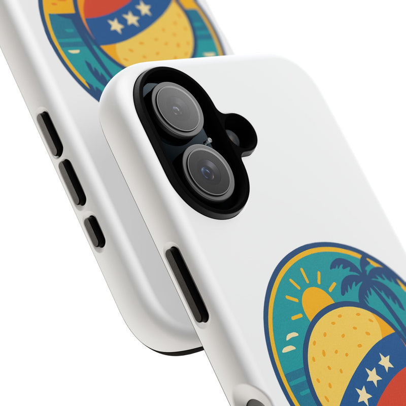 Funda "Tropical Vibes" – Estilo Playa con Protección Doble - Venemoda