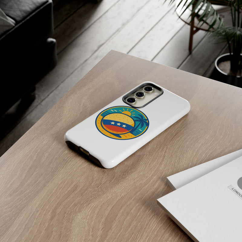 Funda "Tropical Vibes" – Estilo Playa con Protección Doble - Venemoda