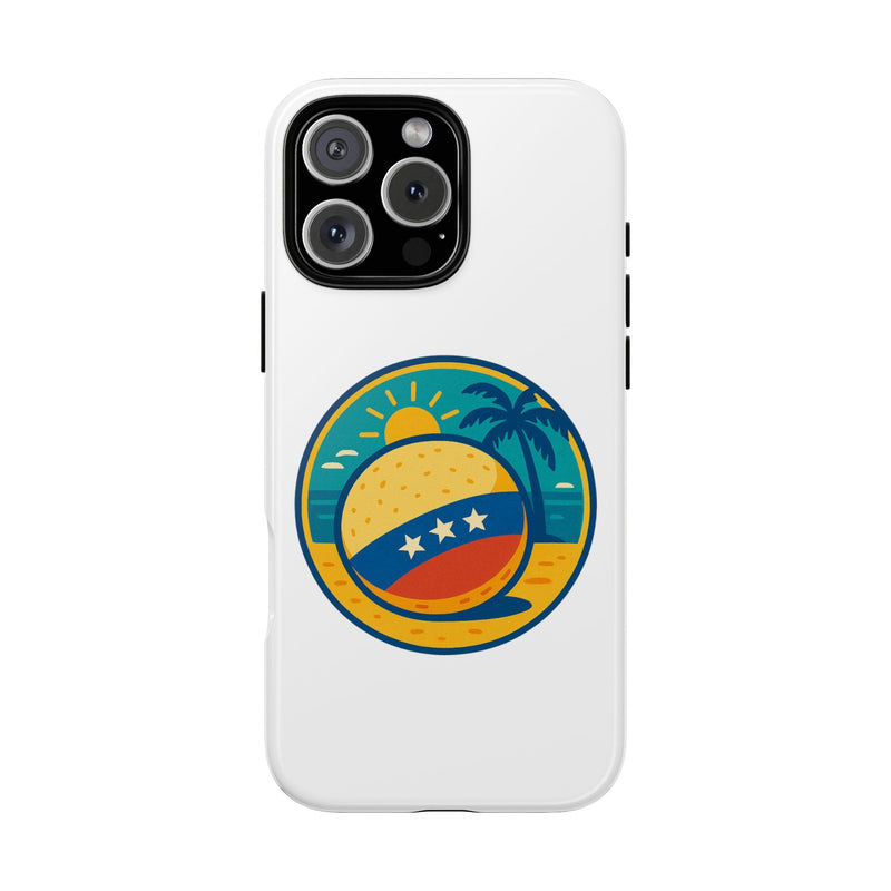 Funda "Tropical Vibes" – Estilo Playa con Protección Doble - Venemoda