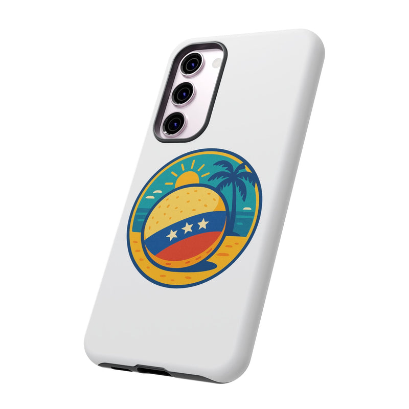 Funda "Tropical Vibes" – Estilo Playa con Protección Doble - Venemoda